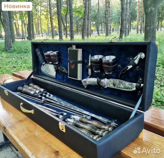 Подарочный Шашлычный набор № 7 Кизляр