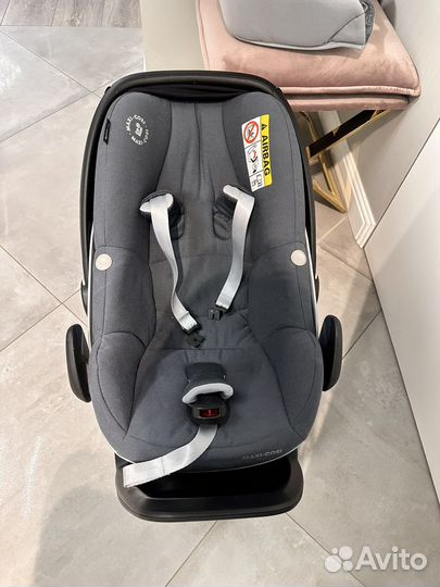 Детское автокресло от 0 maxi cosi pebble с базой