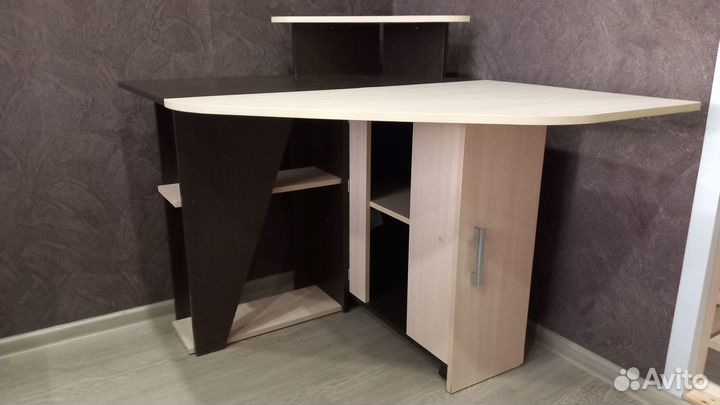 Угловой компьютерный стол Троя-3 Раздвижной