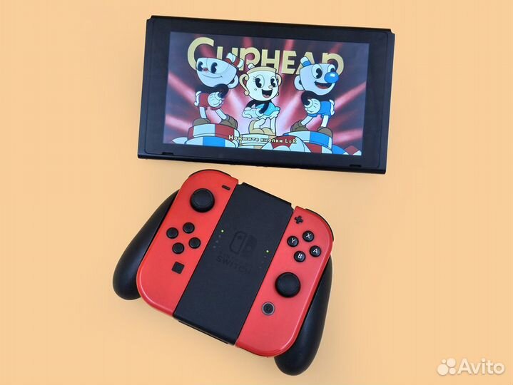 Прошитый Nintendo Switch 256 GB + игры