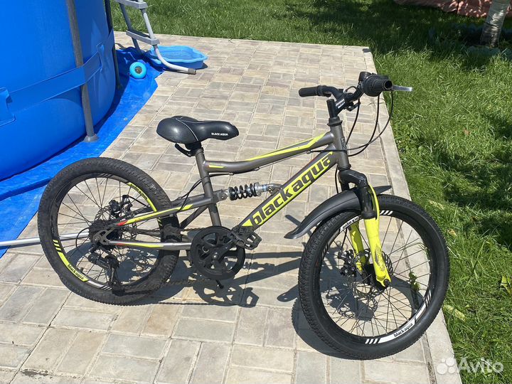Велосипед black aqua детский