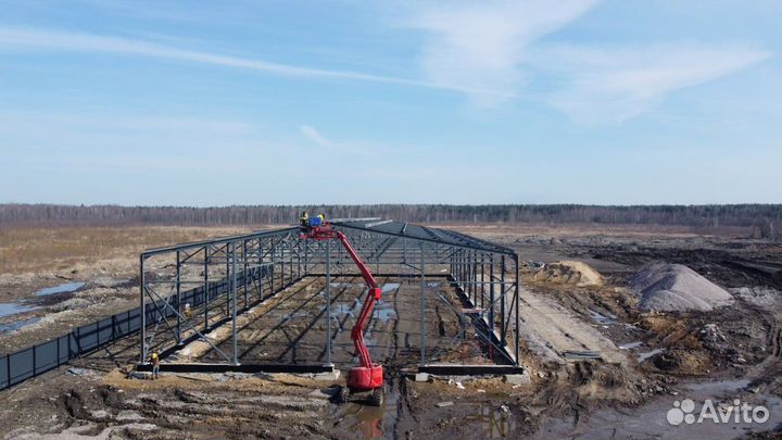 Каркас металлического ангара 30*18*5.5