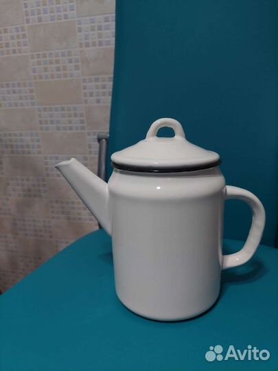 Чайник эмалированный