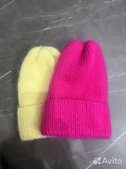 Шапка из пуха норки теплая