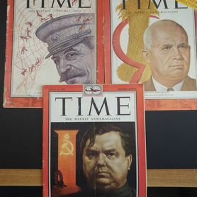 Антикварные выпуски журнала "time" 1953 г. 1/3