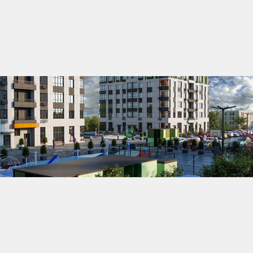 1-к. квартира, 39,8 м², 11/23 эт.