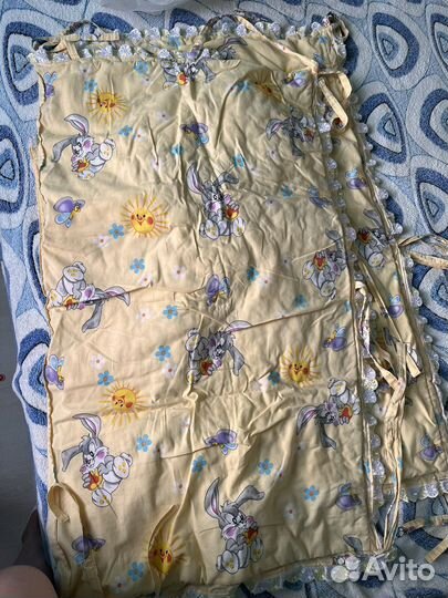 Бортики в детскую кроватку