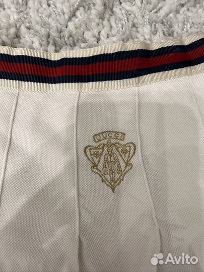 Юбка Gucci молочно белая s бирки срезаны