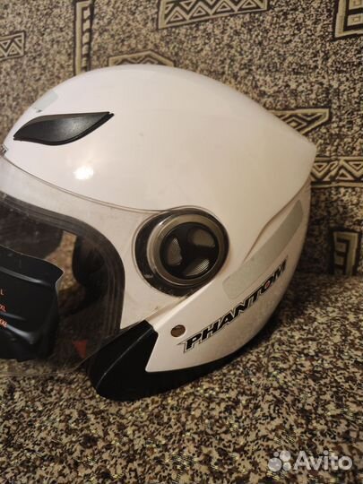 Мотоциклетный шлем Phantom модуляр раз. М(59-60см)