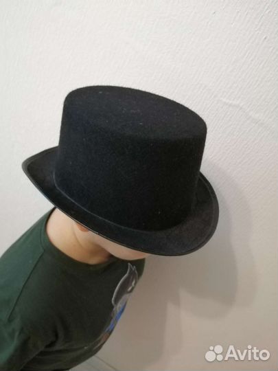 Шляпа цилиндр детская прокат