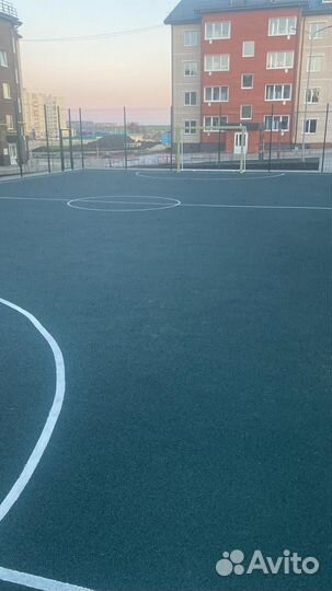 Бесшовное резиновое покрытие с гарантией