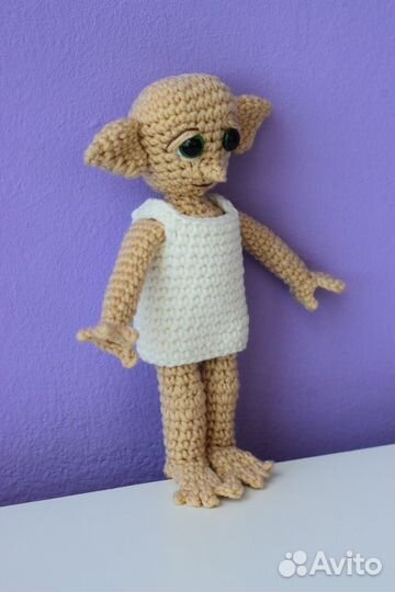 Вязаный Добби из Гарри Поттера