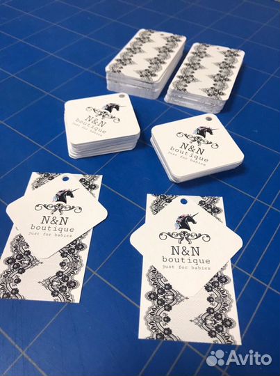 Печать бирок