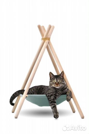 Лежак-гамак для животных средних и мелких пород