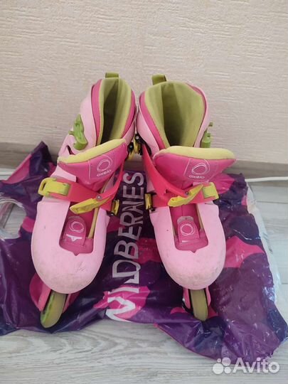 Роликовые коньки 34 36