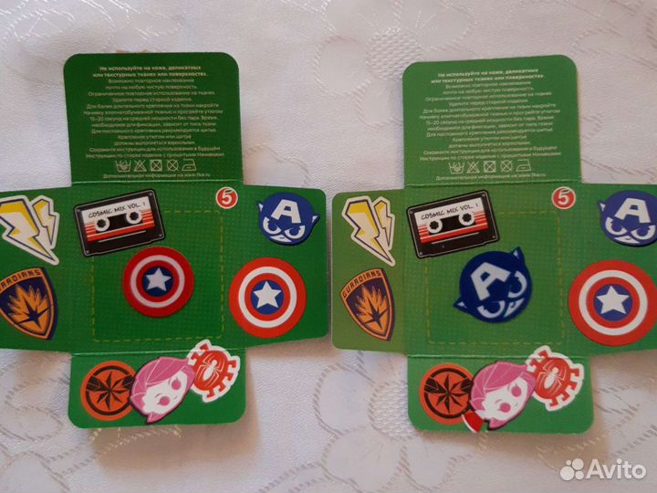 Начивки marvel