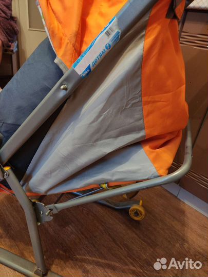 Детские санки с колесами