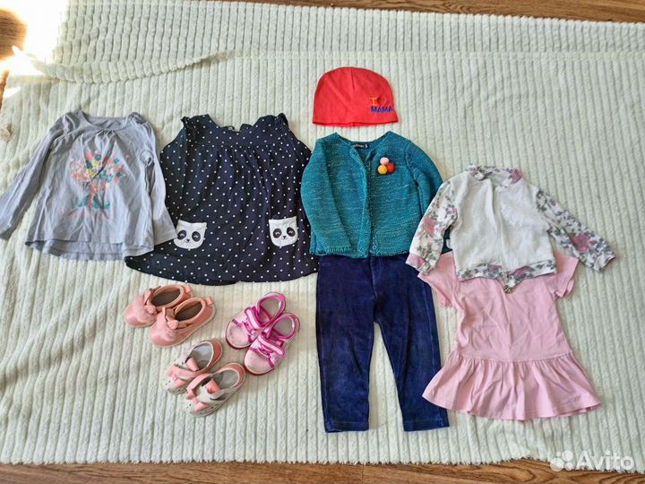 Вещи пакетом на девочку