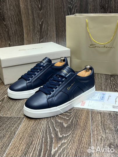 Кеды мужские новый santoni