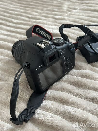 Фотоаппарат Canon eos 2000d + 2 объектива