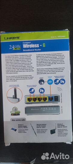 WiFi роутер Cisco linksys