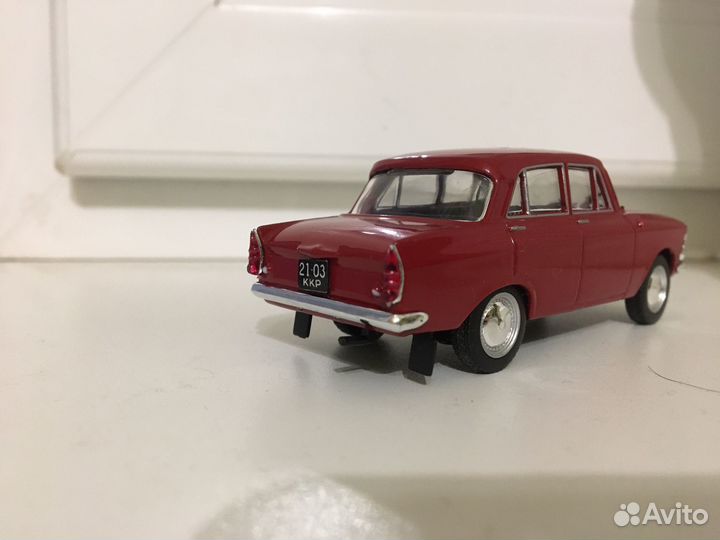 Модель автомобиля СССР Москвич 408