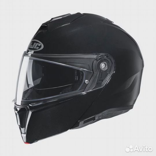 Мотошлем HJC i90 metal black