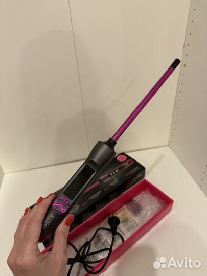 Новая плойка для афрокудрей тонкая