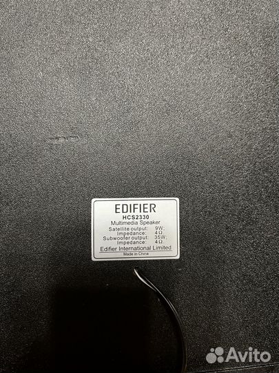 Колонки акустические акустика Edifier HCS2330