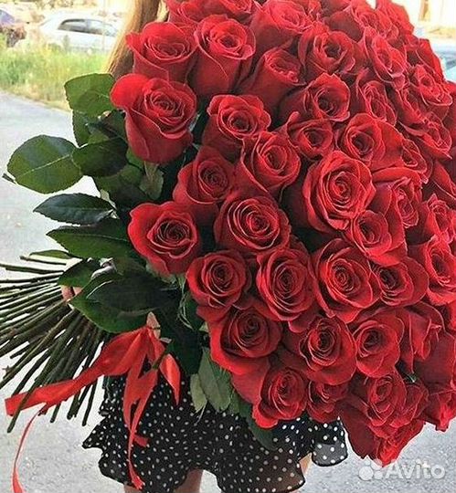 Букет роз 101 роза 51 роза