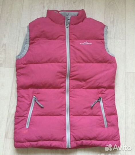 4 жилета пуховый зимний джисовый винтаж