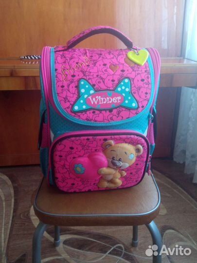 Рюкзак школьный для девочки бу
