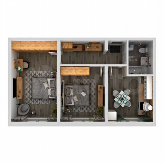 2-к. квартира, 51,4 м², 14/14 эт.