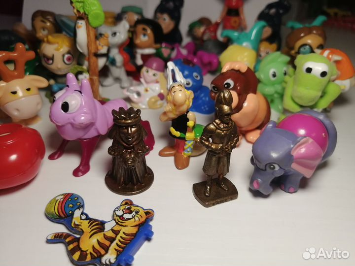 Игрушки из киндера 90х нулевых