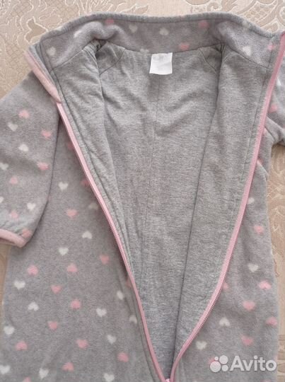 Комбинезон утепленный на девочку 80