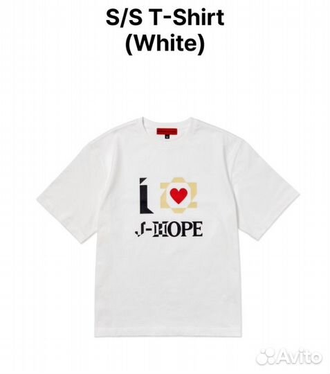 Мерч к концерту J-Hope - Hope on the stage