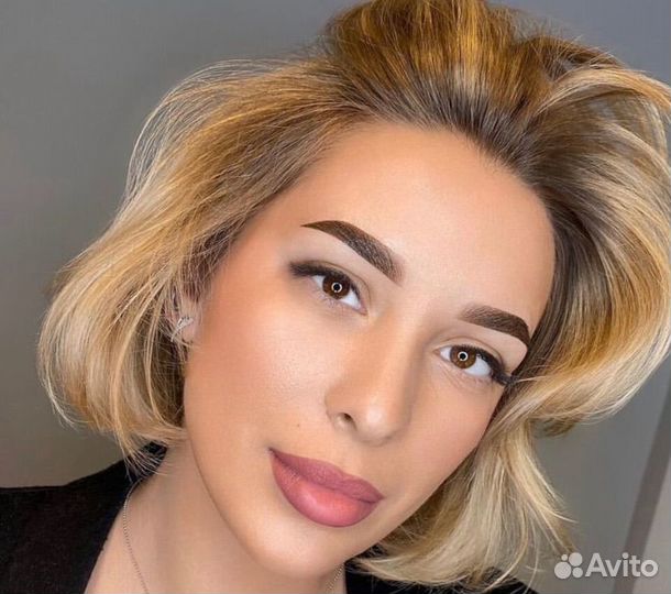 Перманентный макияж бровей губ и век татуаж