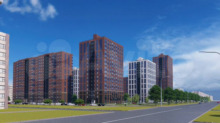 1-к. квартира, 22,9 м², 9/16 эт.
