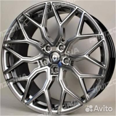 Литой диск в стиле vossen R17 5x112