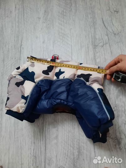 Комбинезон зимний для маленьких собак