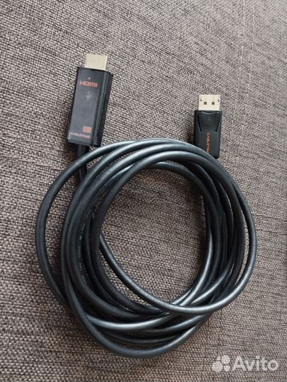 Кабель Cabletime displayport - hdmi 3 метра