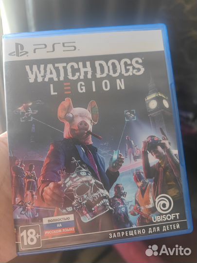 Watch dogs legion диск для PS5