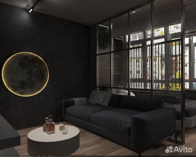 3d визуализация интерьера, визуализация