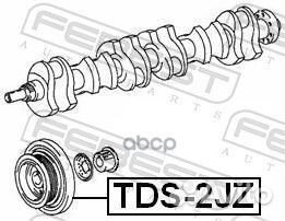 Шкив коленвала 1jzge/2jzge/2jzgte TDS2JZ Febest