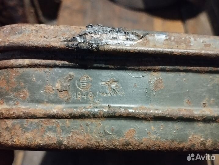 Ящик немецкий Противогаз для раненых