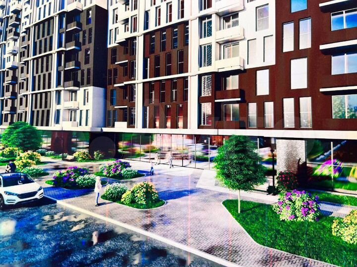 3-к. квартира, 97,2 м², 2/12 эт.