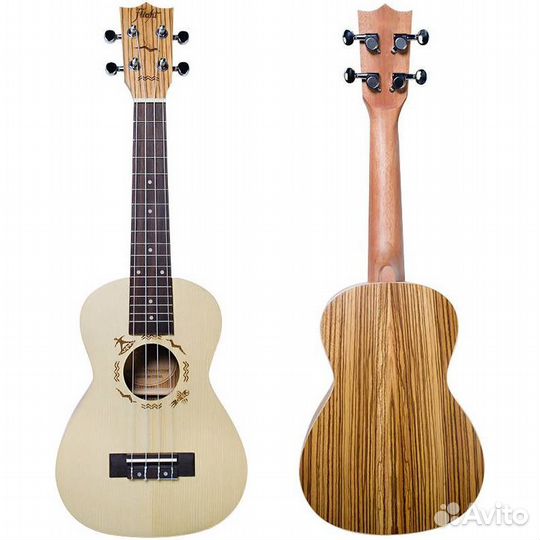 Flight DUC 325 SP/ZEB - укулеле концерт с чехлом