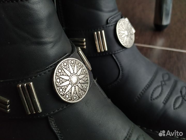 Ботинки мужские с мехом, новые, размер 40