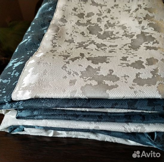 Шторы канвас мрамор комбинированные, тюль, шторы