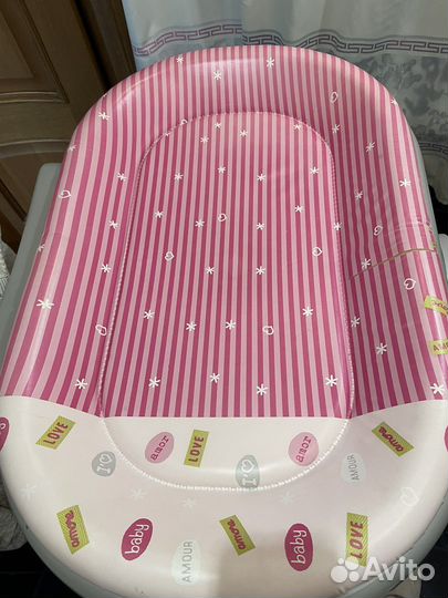 Пеленальный стол с ванной Brevi горка и круг